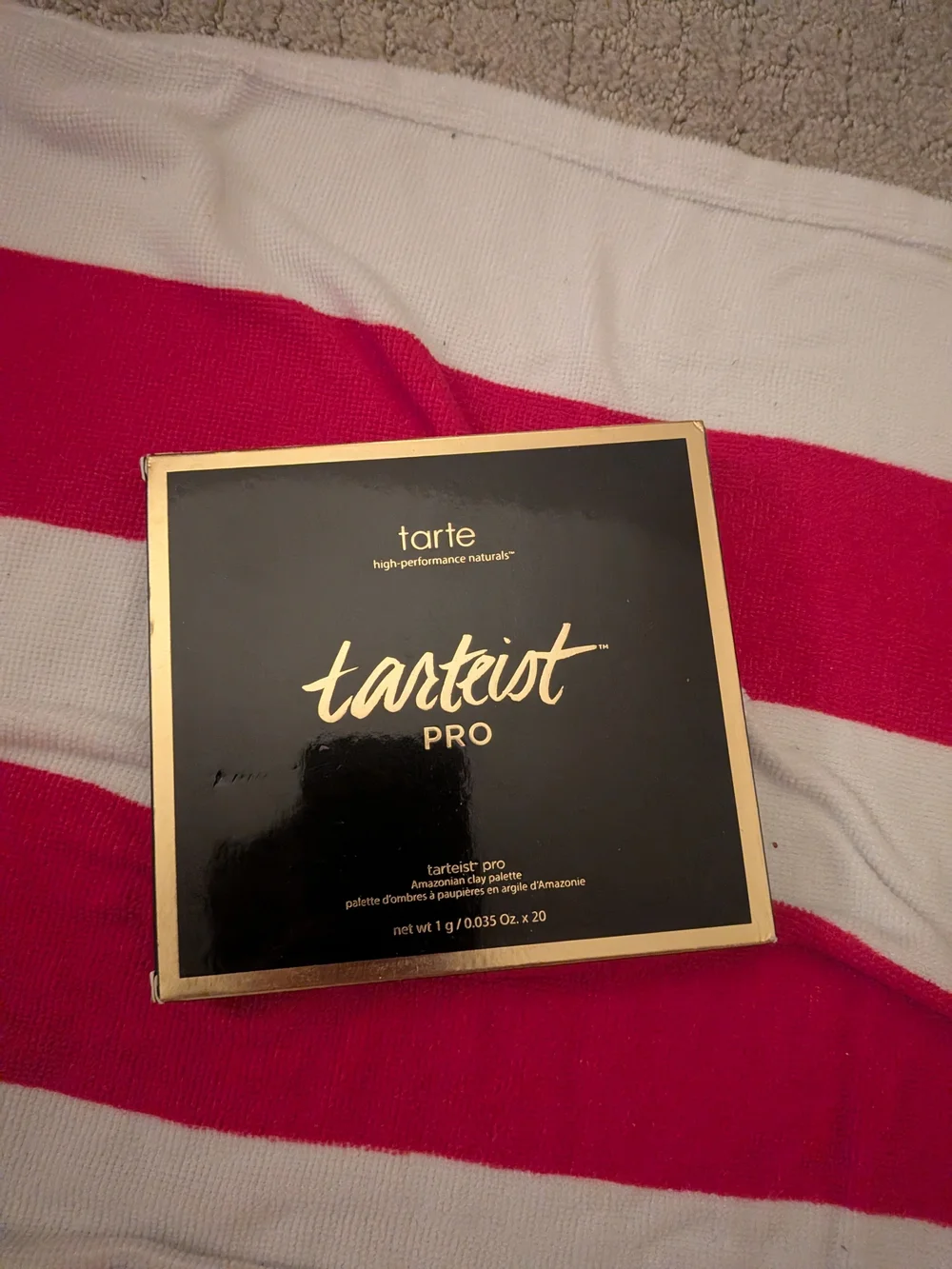 tarte black and gold tartiest PRO Compact Brand New